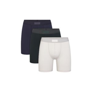 skims cotton mens 5" boxer brief 3 pack