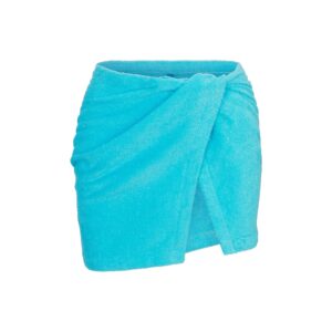 terry cover ups wrap skirt