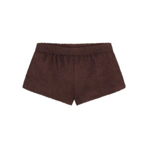 terry cover ups foldover short