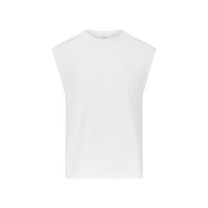 heavyweight cotton mens cropped muscle tank