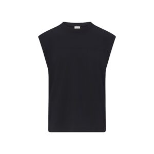 heavyweight cotton mens cropped muscle tank