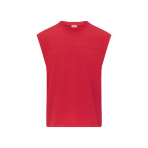 heavyweight cotton mens cropped muscle tank