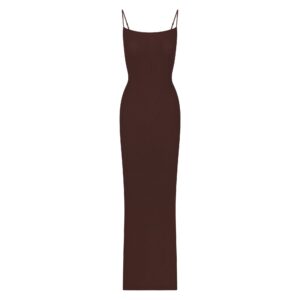 soft lounge long slip dress