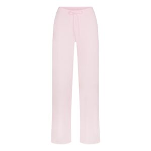 cotton jersey straight leg pant