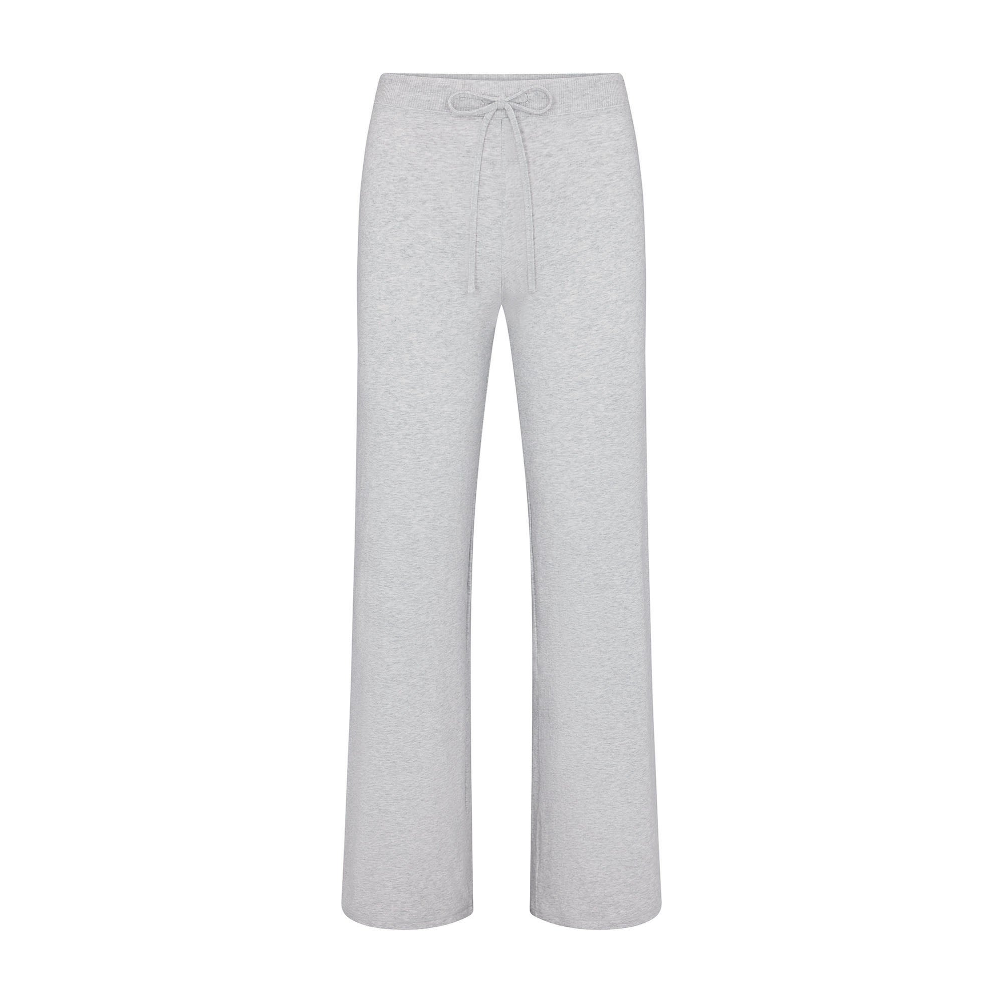 cotton jersey straight leg pant cotton jersey straight leg pant