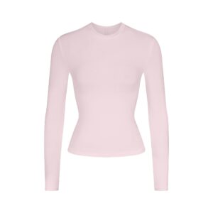 Home cotton jersey long sleeve t shirt