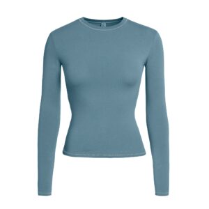 Home cotton jersey long sleeve t shirt