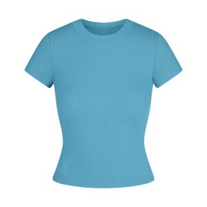 cotton rib t shirt