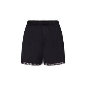 Home woven shine lace boxer