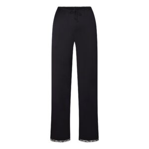 Home woven shine lace pant