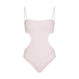cotton rib cut out bodysuit