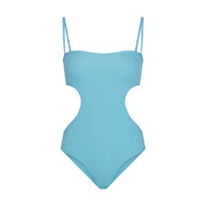 cotton rib cut out bodysuit