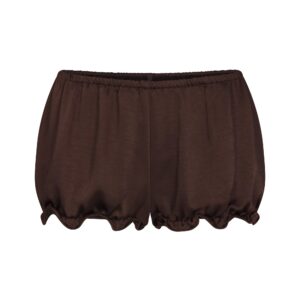 lightweight satin bloomer short