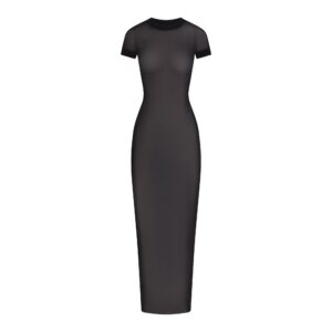 mesh cover ups long dress