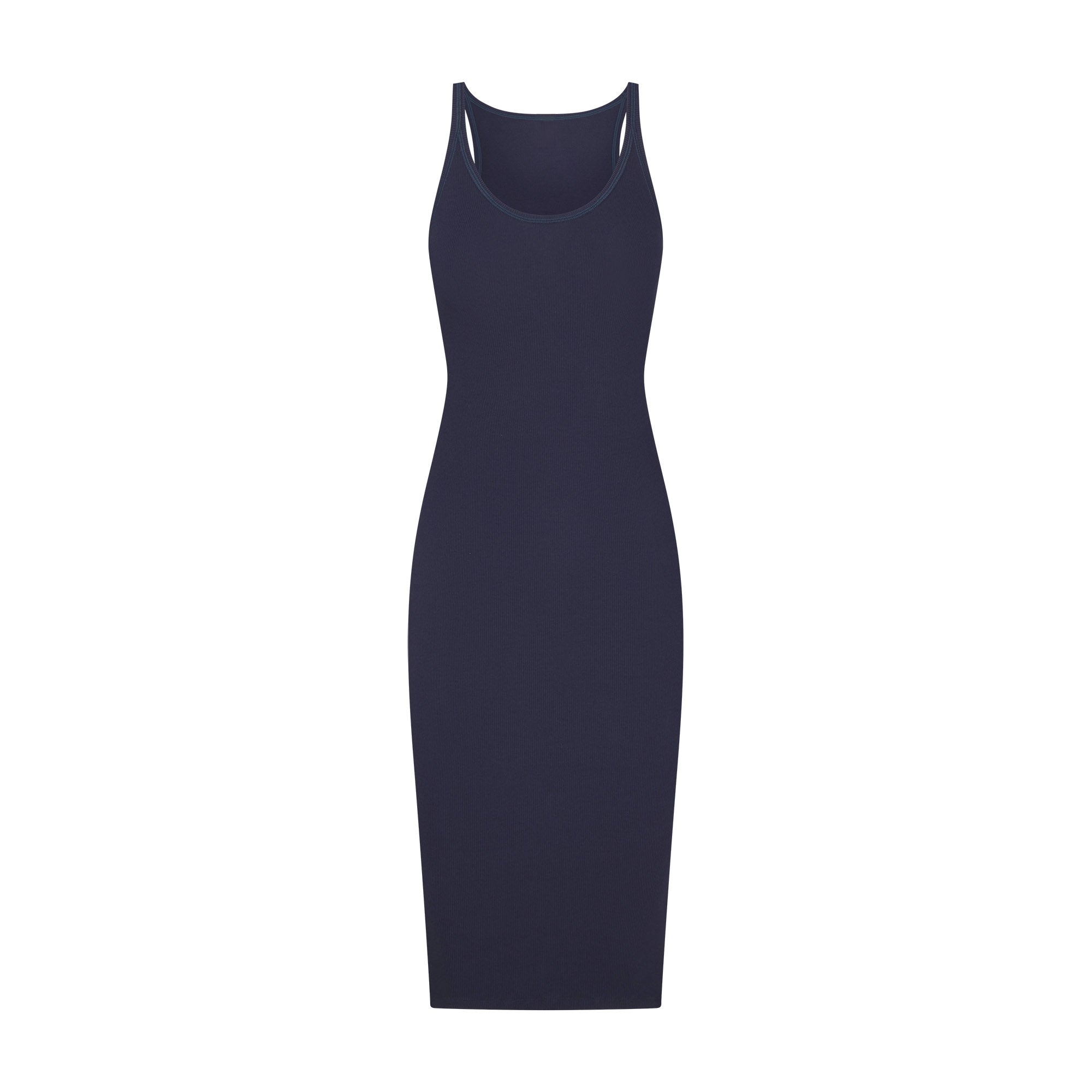 cotton rib tank midi dress cotton rib tank midi dress