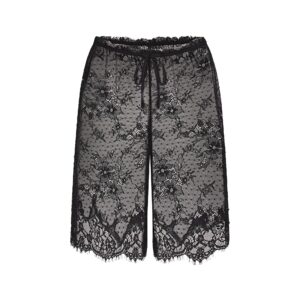 ultra fine lace long short