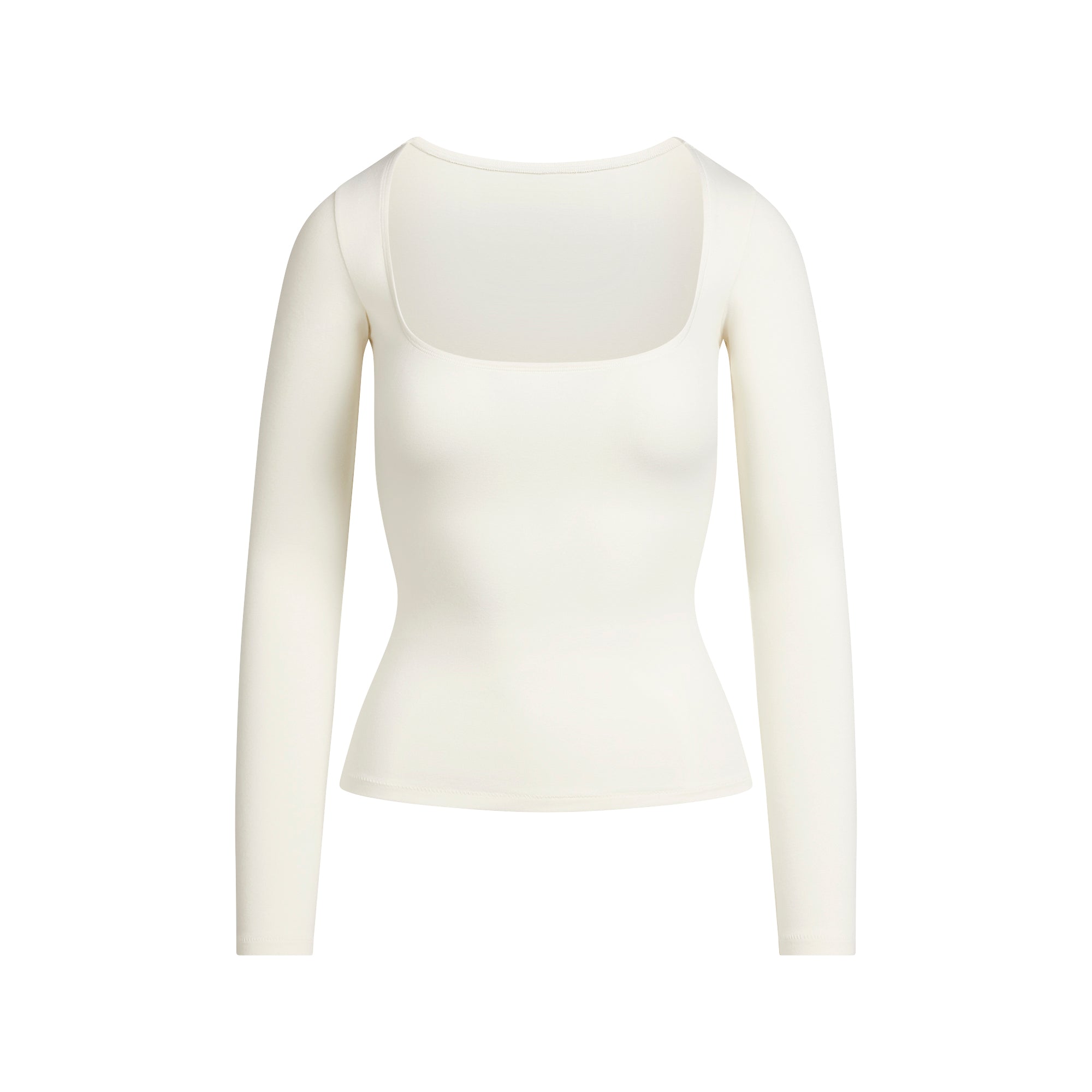cotton jersey scoop neck long sleeve top cotton jersey scoop neck long sleeve top