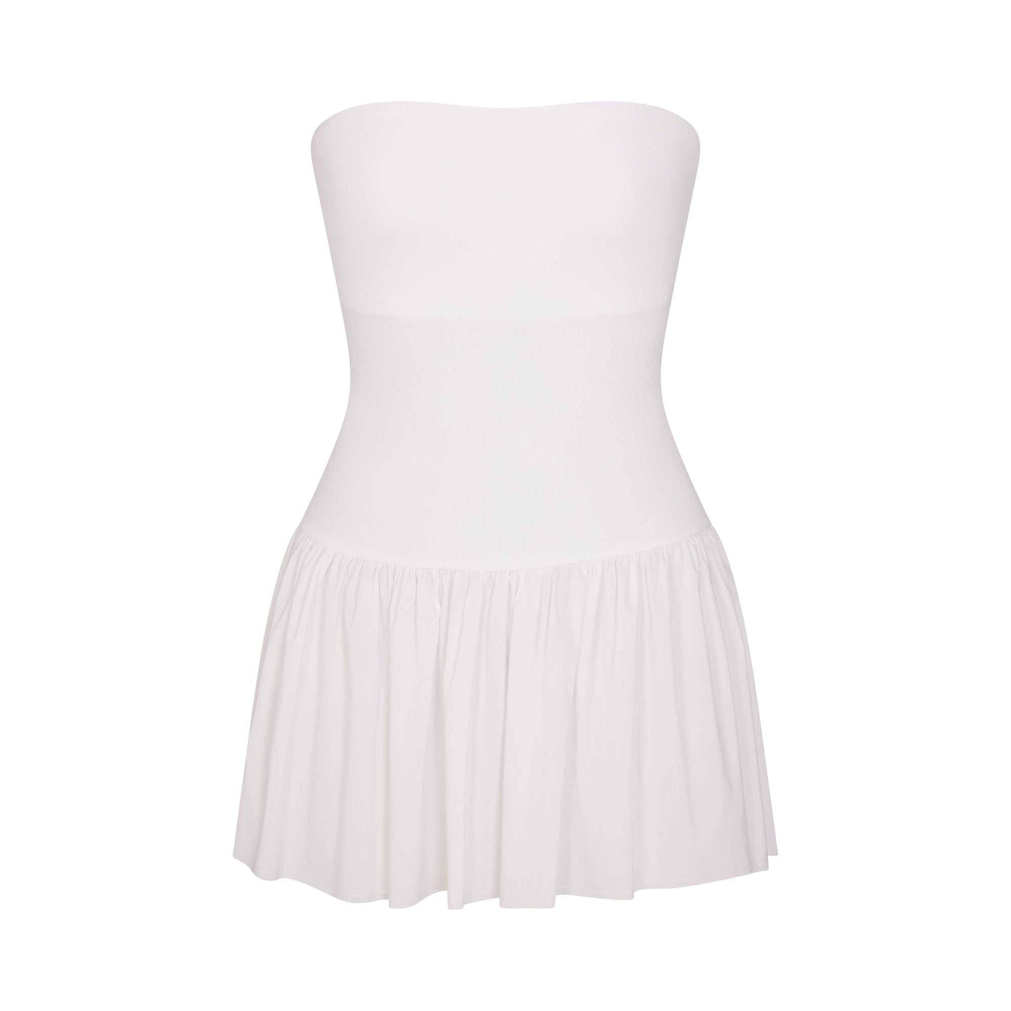 poplin apparel mini tube dress poplin apparel mini tube dress