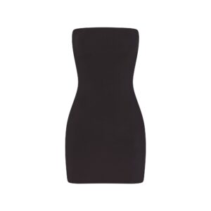 cotton jersey mini tube dress