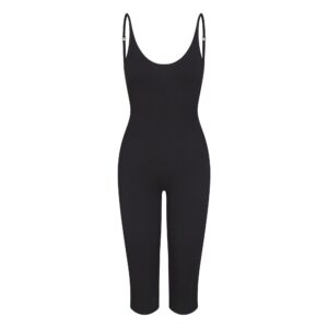 smooth layers capri catsuit