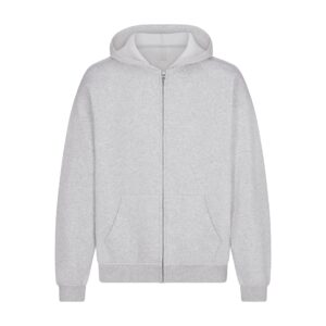 Home fleece lounge mens relaxed zip up hoodie