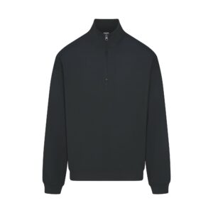 jersey lounge mens relaxed quarter zip pullover
