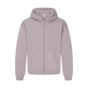 Home fleece lounge mens relaxed zip up hoodie