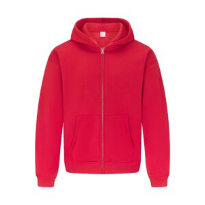 Home fleece lounge mens relaxed zip up hoodie