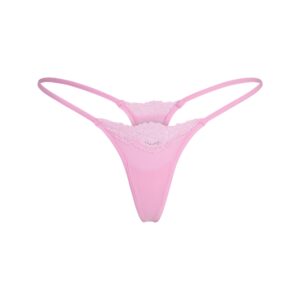 Home fits everybody lace string thong