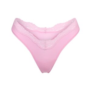Home fits everybody lace dipped thong