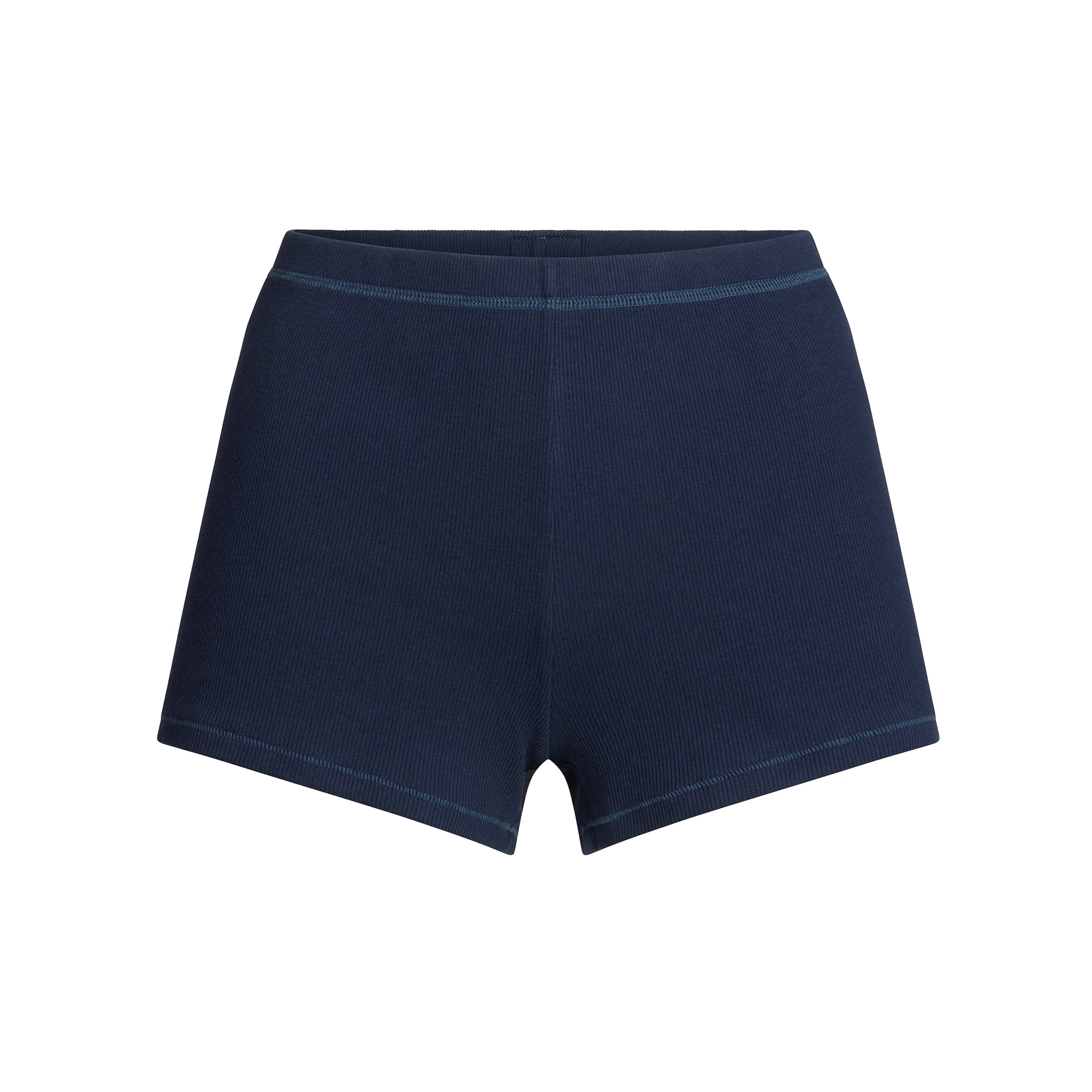 cotton rib loose short cotton rib loose short