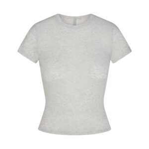 sheer rib t shirt