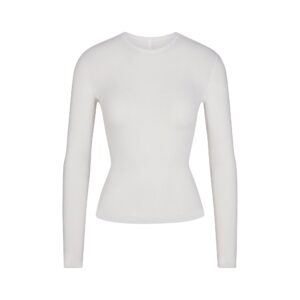 Витрина sheer rib long sleeve top