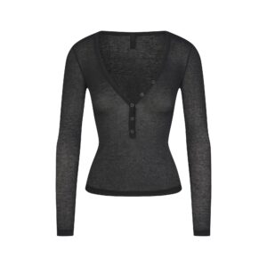Витрина sheer rib henley