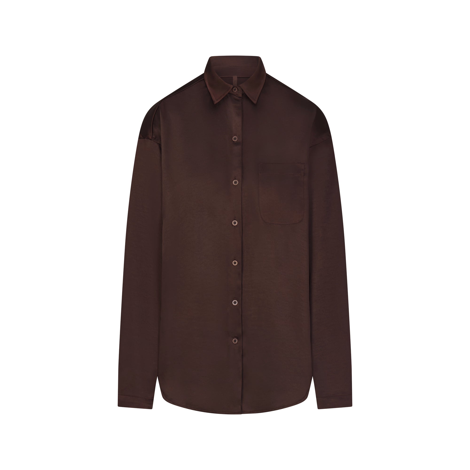 lightweight satin oversized shirt lightweight satin oversized shirt