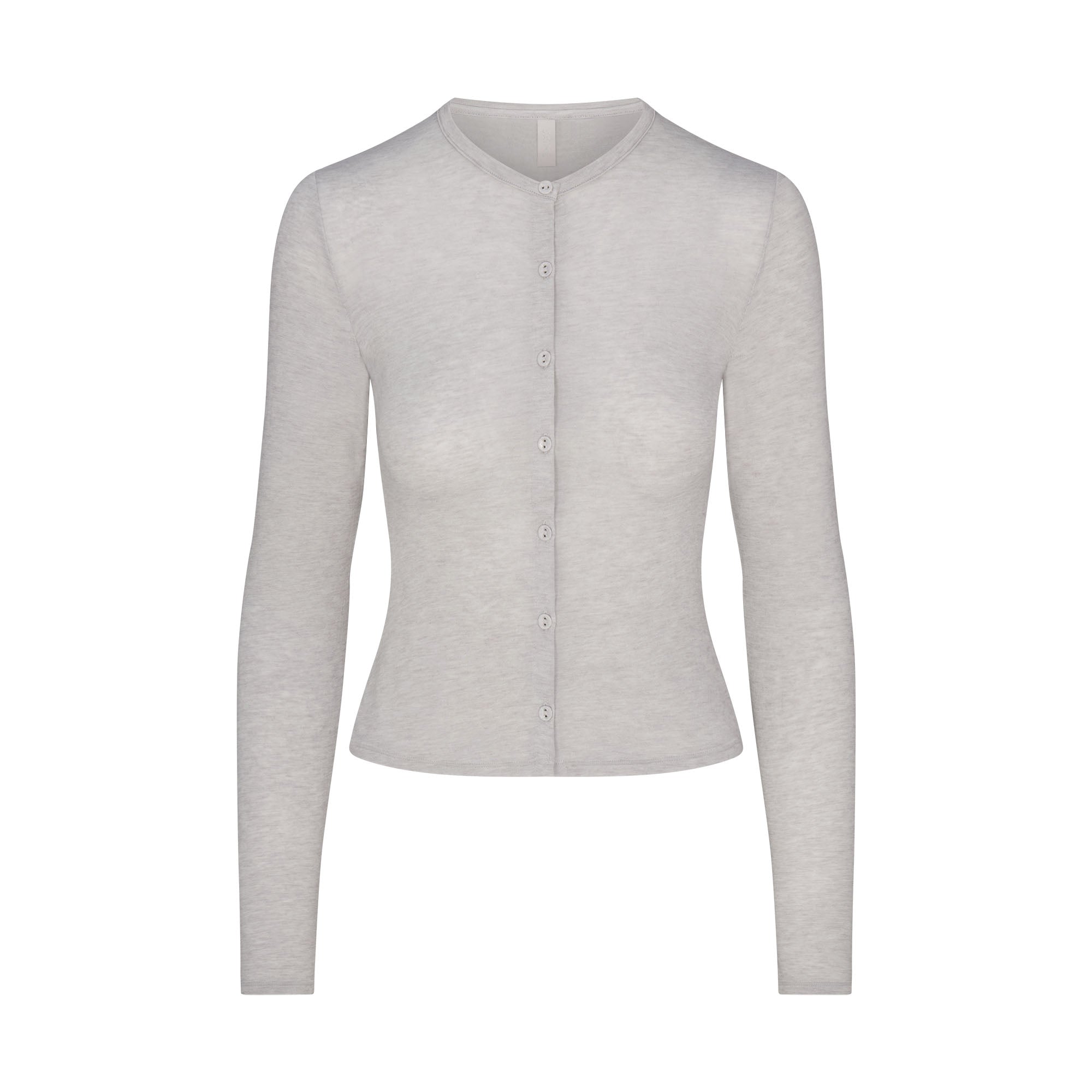 sheer modal cardigan with covered buttons sheer modal cardigan with covered buttons