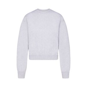 cotton fleece classic crewneck