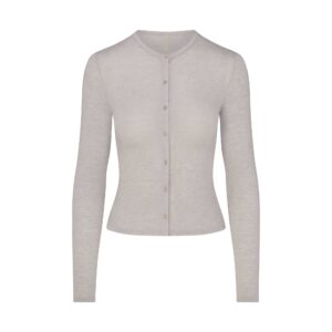 sheer modal cardigan