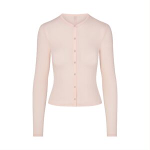sheer modal cardigan