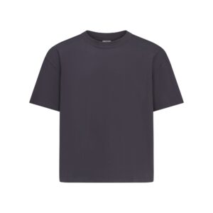 heavyweight cotton mens relaxed cropped crewneck