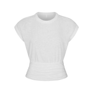 Home worn in jersey ruched tee
