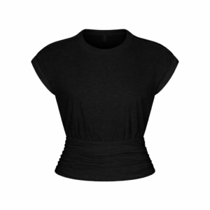 Home worn in jersey ruched tee