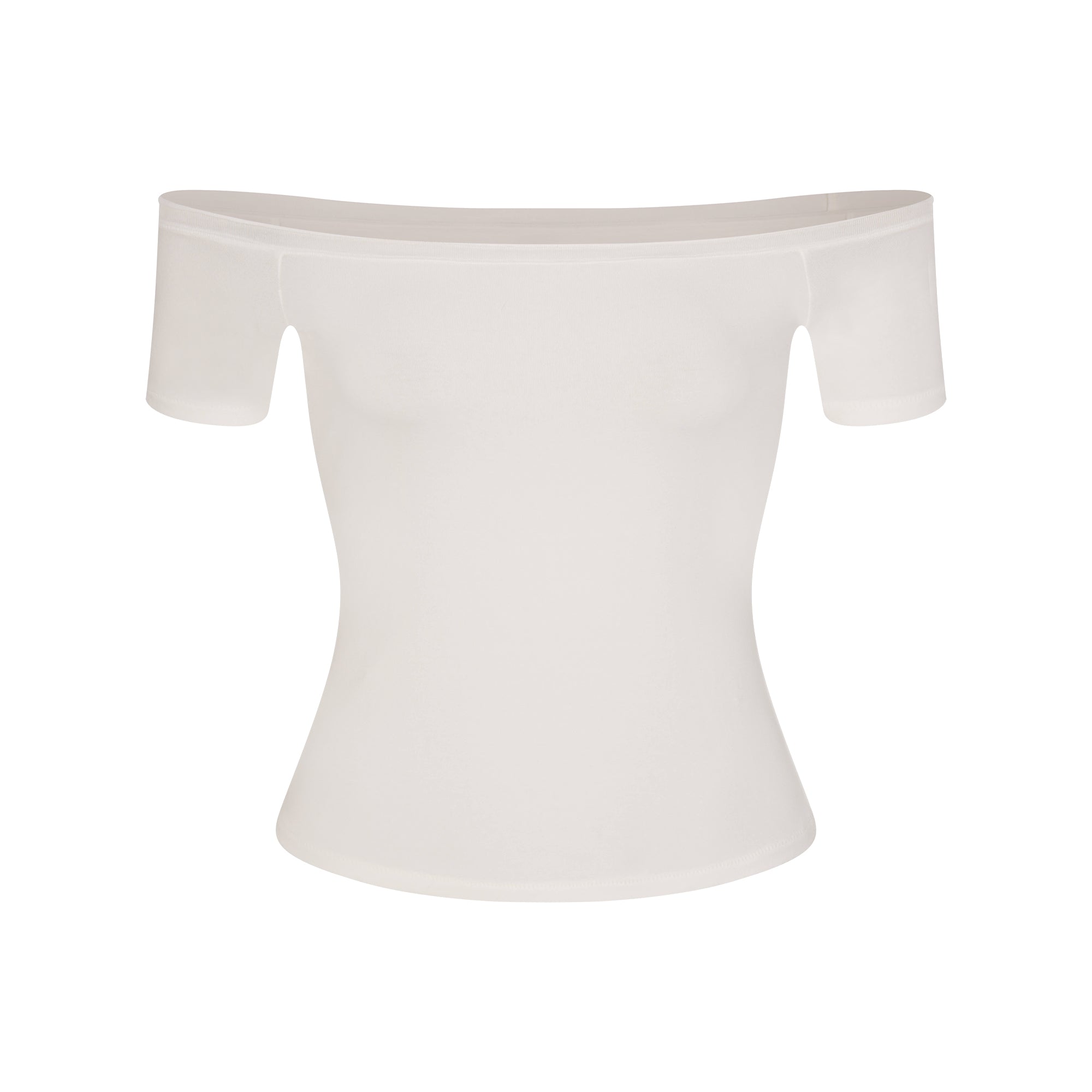 cotton jersey off the shoulder top cotton jersey off the shoulder top