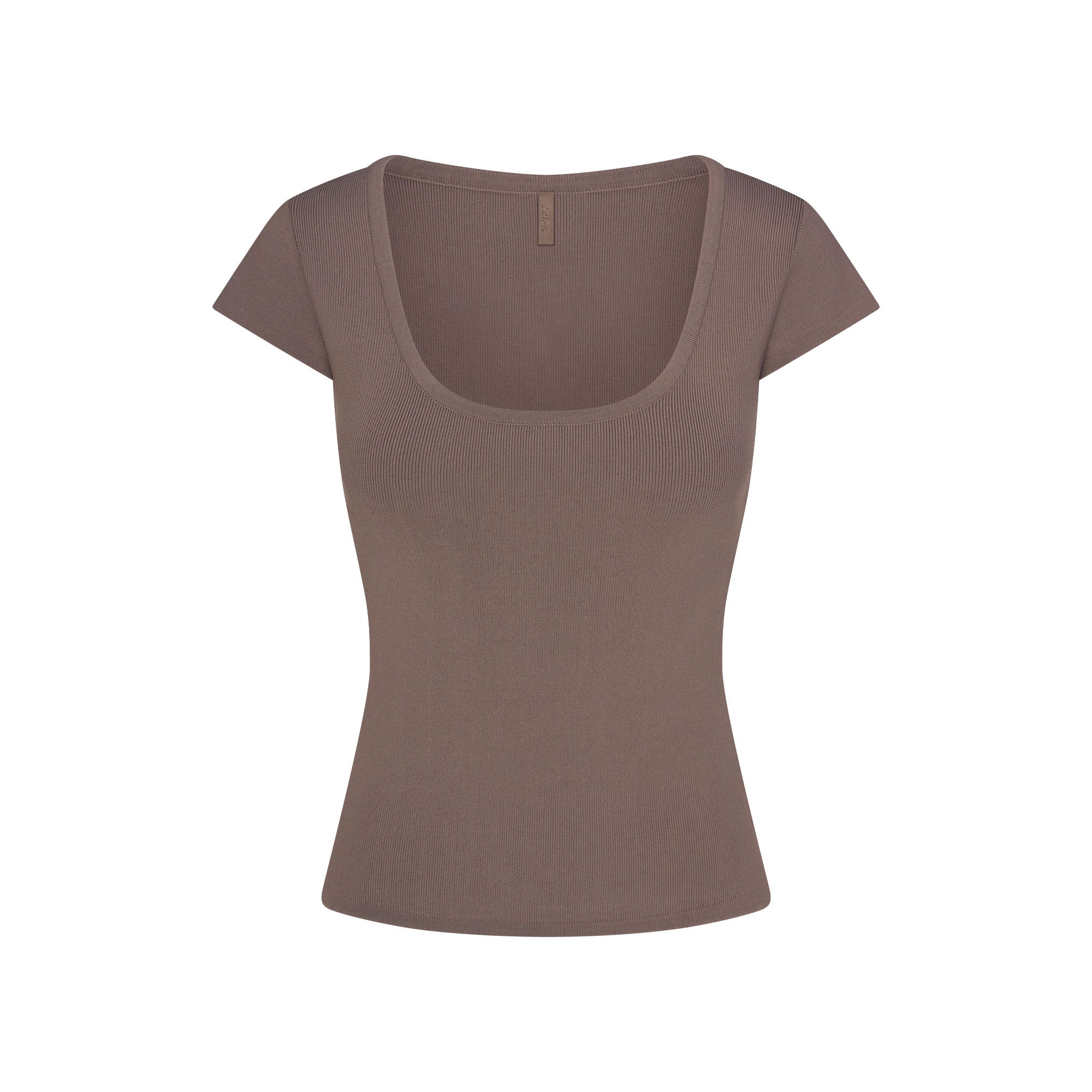 refined knit scoop neck top refined knit scoop neck top