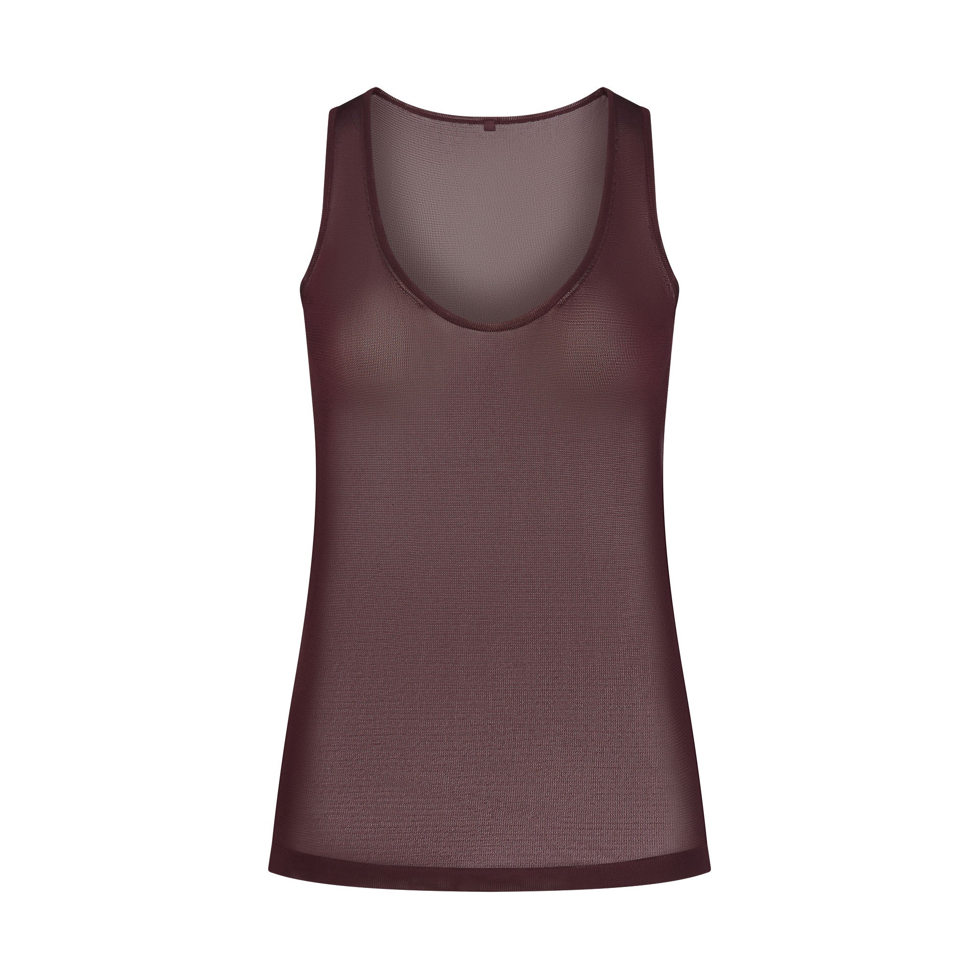 slinky knit scoop long tank slinky knit scoop long tank