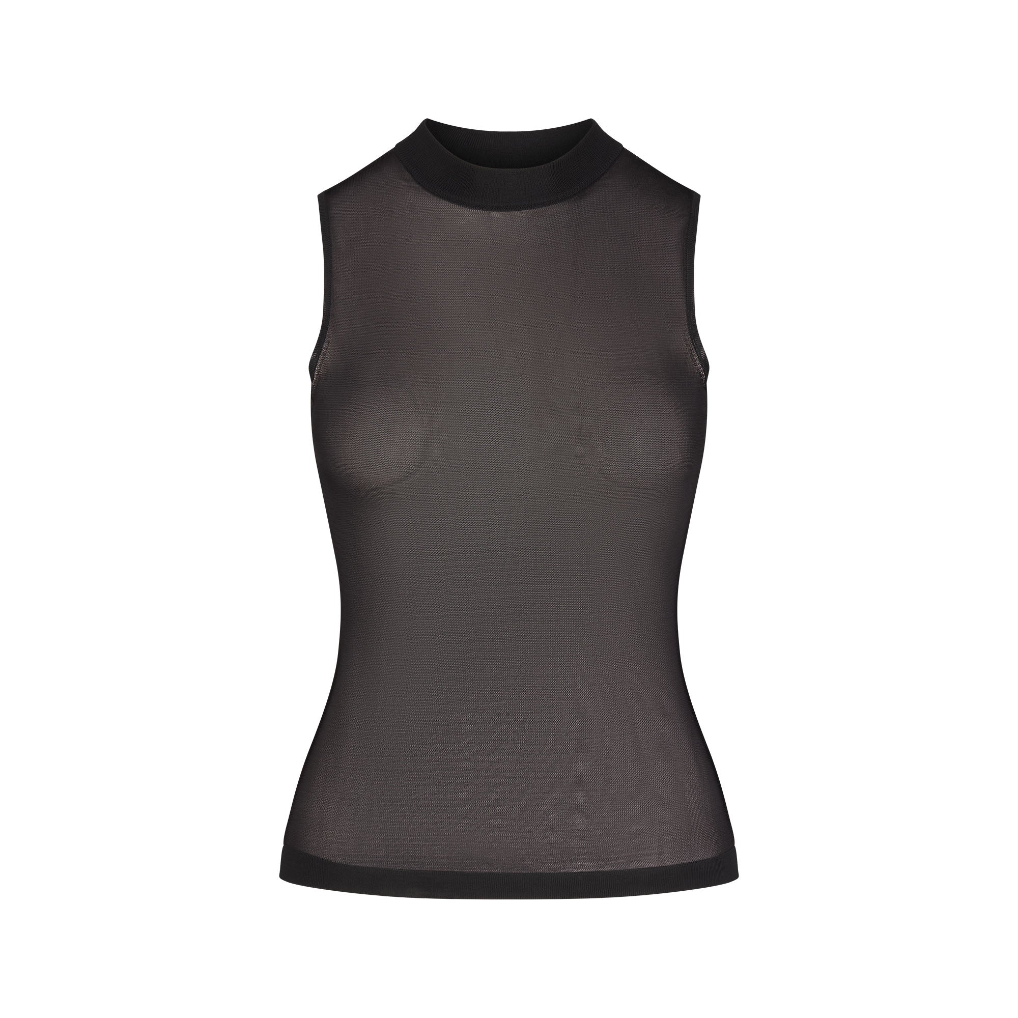 slinky knit mock neck tank slinky knit mock neck tank