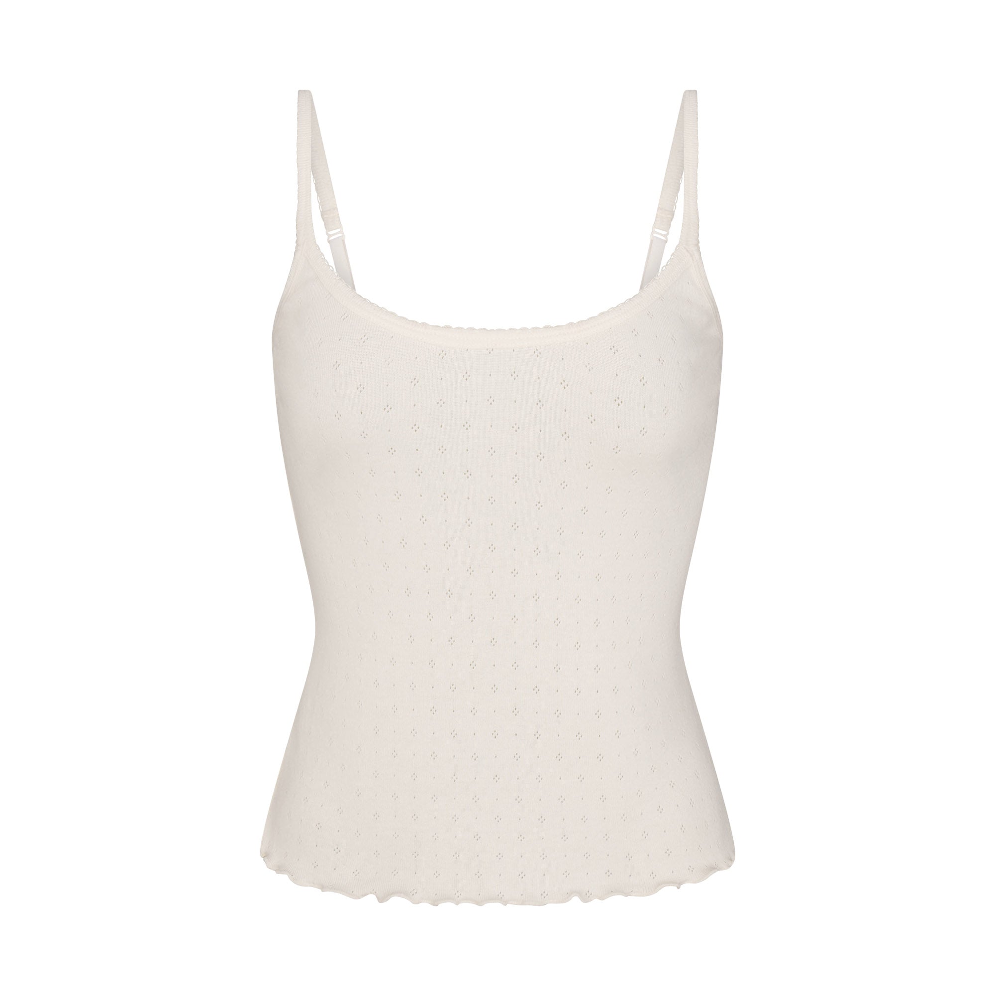 heavy pointelle cami heavy pointelle cami