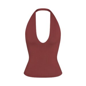 smooth layers halter top
