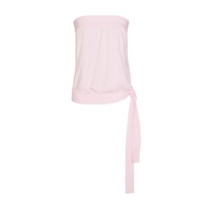 cotton jersey tie side tube top