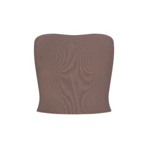 refined knit tube top